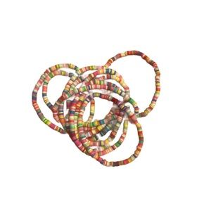 Colorful stackable bracelets